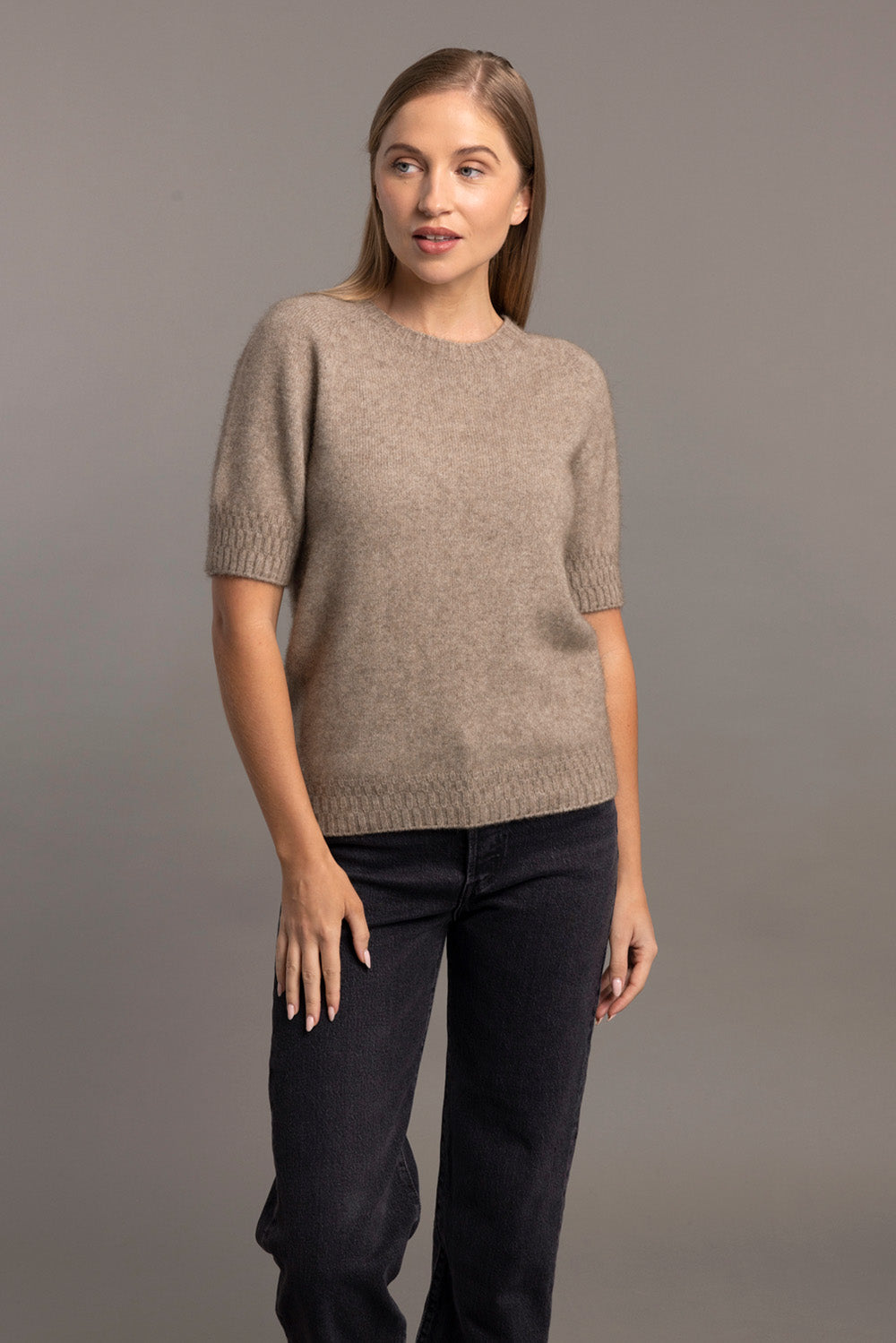 Mocha - Possum Merino T-Shirt