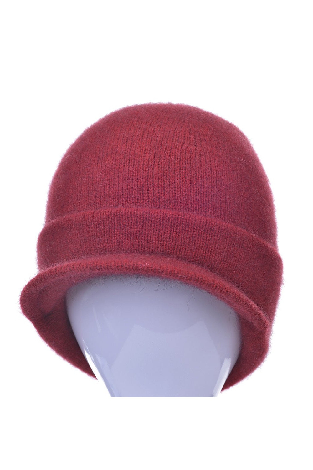 Red Possum Merino Beanie With Peak