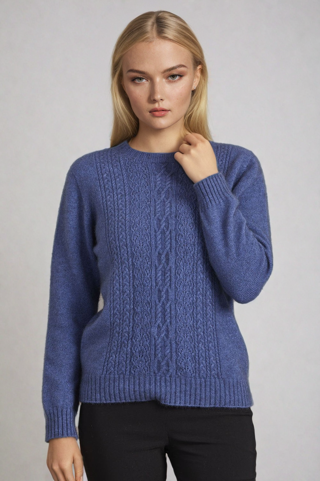 Orchid - Possum Merino Crew Jumper