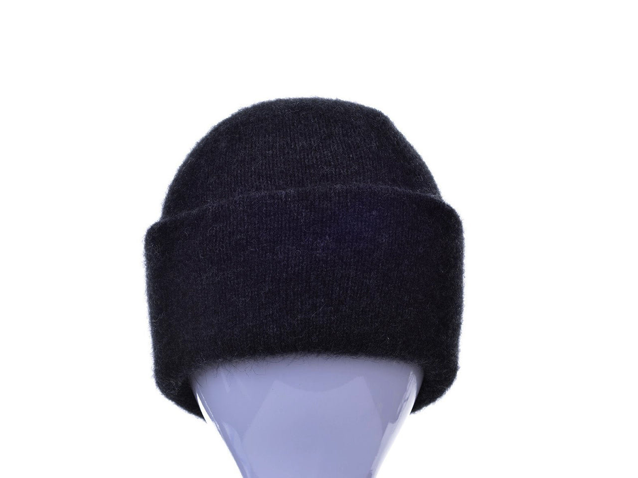 Charcoal Possum Fur Merino Tubular Beanie