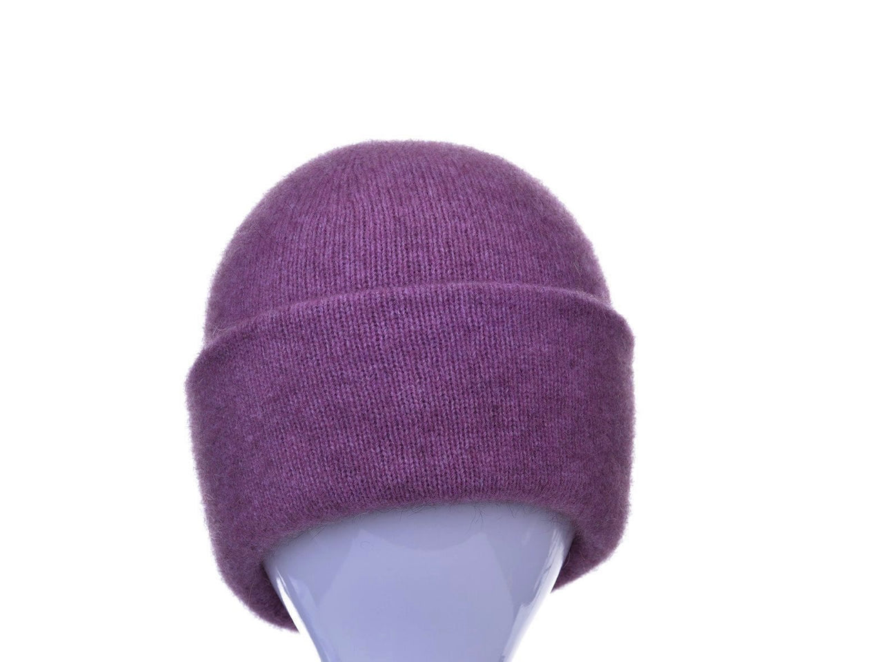 Heather Possum Fur Merino Tubular Beanie