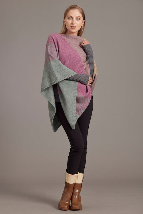 Heather McDonald Possum Merino Ombre Poncho