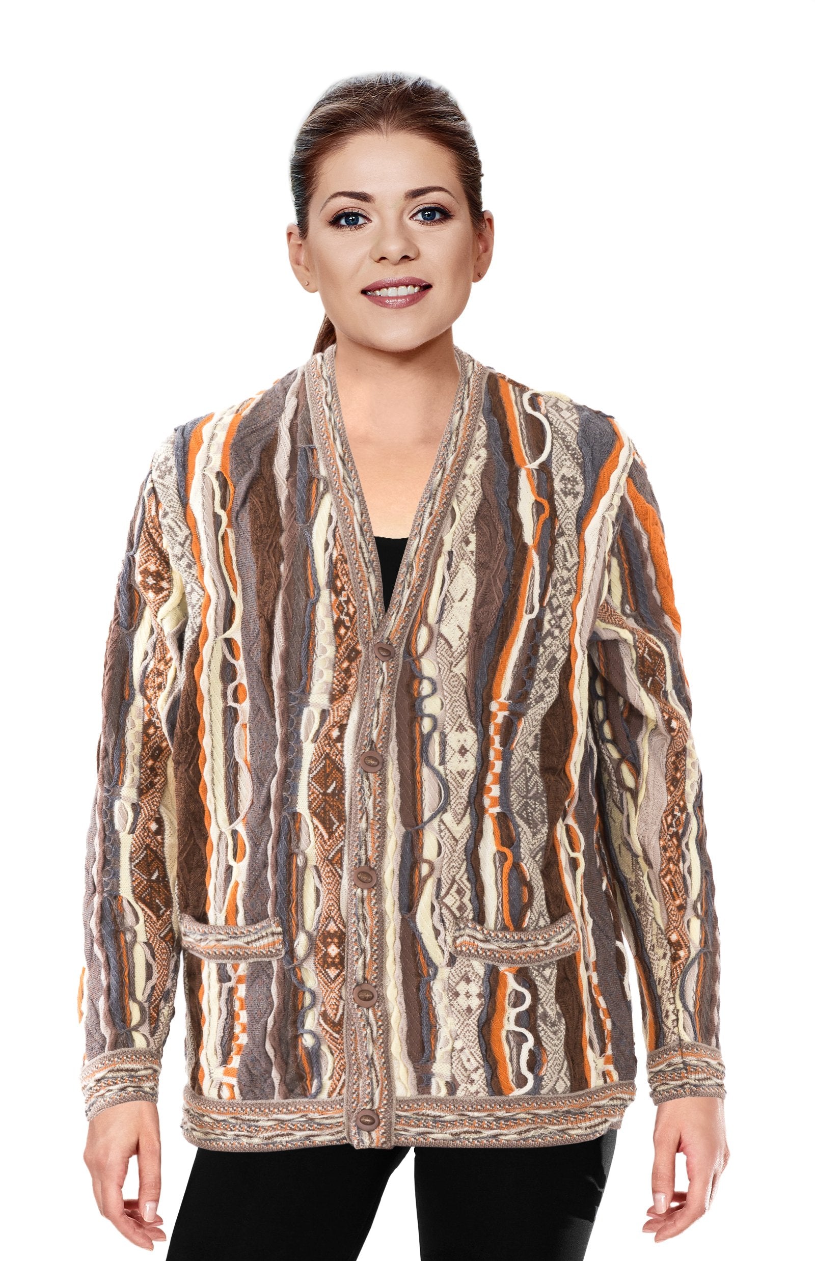 Force - Uluru V Cardigan Geccu 3D Multi Colour