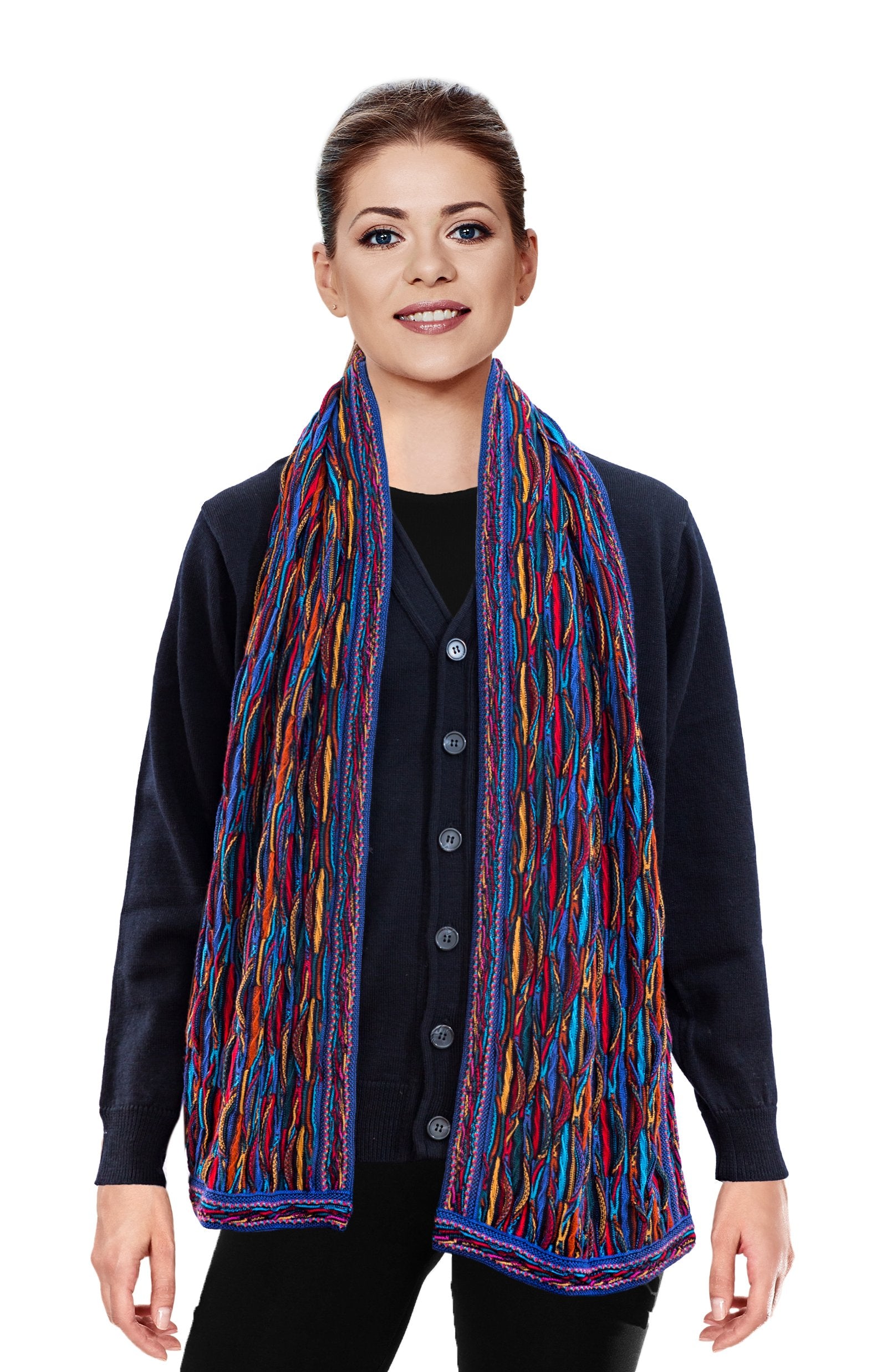 Wave - Bright Scarf Geccu 3D Multi Colour